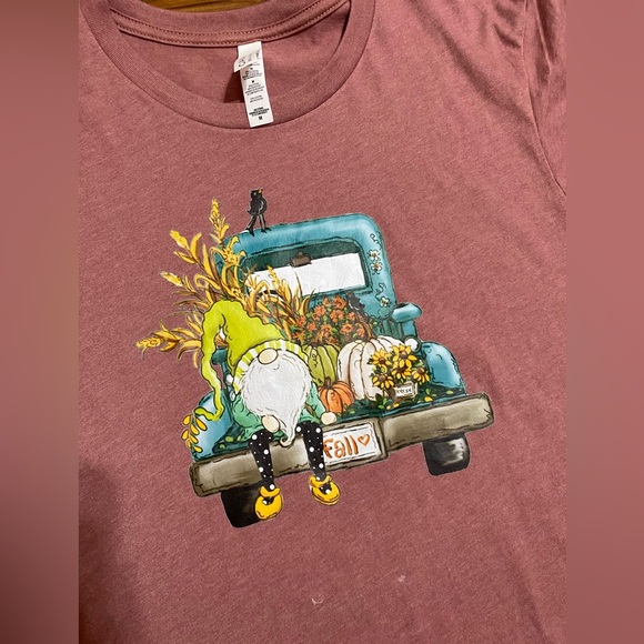 Fall Truck // Size Medium // Mauve, Blue, Black, Yellow - Picture 2 of 4